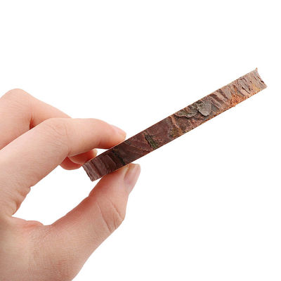 16CM نیمی از چوب طبیعی ساخته شده برش دیسک های چوبی صنایع دستی