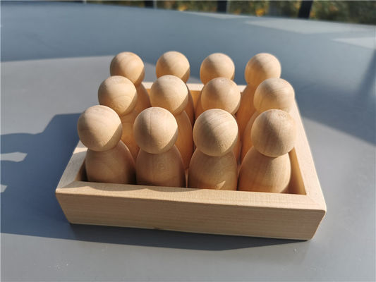 مرتب سازی برچسب چوبی Rainbow Stacker Wooden Memory Stick