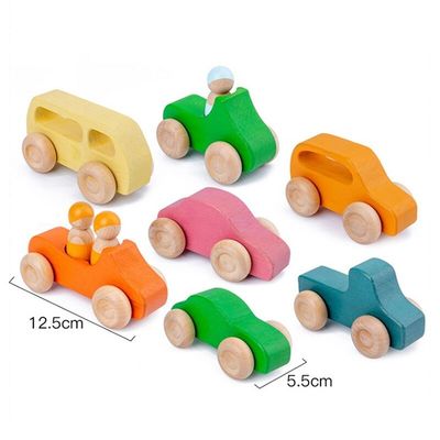 بلوک های چوبی Coral Earth Toys بلوک های متعادل کننده چوب اسباب بازی طبیعی چوب