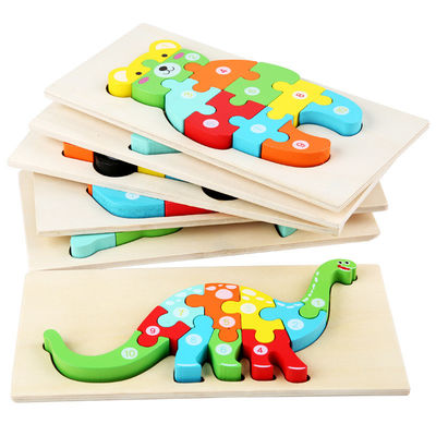 مکعب بلوک چوبی Montessori Spelling Cube 0.9cm آموزشی
