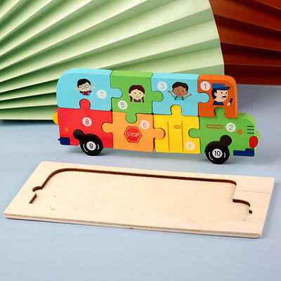 مکعب بلوک چوبی Montessori Spelling Cube 0.9cm آموزشی