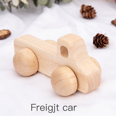 Beech Unisex ISO9001 Woody Car اسباب بازی پلیس مونته سوری