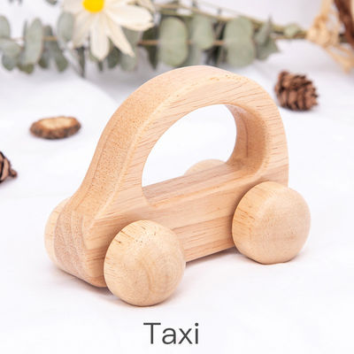 Beech Unisex ISO9001 Woody Car اسباب بازی پلیس مونته سوری