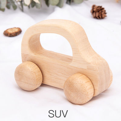 Beech Unisex ISO9001 Woody Car اسباب بازی پلیس مونته سوری