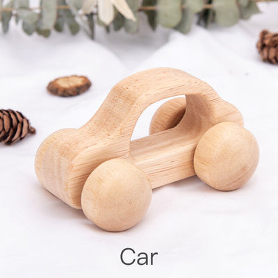 Beech Unisex ISO9001 Woody Car اسباب بازی پلیس مونته سوری
