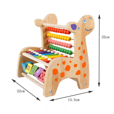 اسباب بازی های موزیکال چوبی Unisex Toddler کودک چوبی زیلوفون چوبی