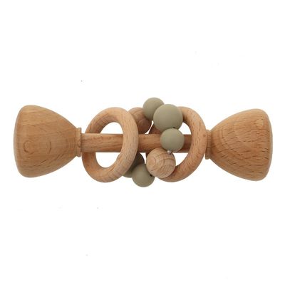 Teepher Wood Rabbit 5.12in Teether Wood Teether