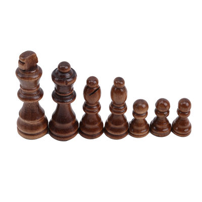 مجموعه بازی های سرگرمی کودکان 70mm Vintage Wood Chess Board Checker