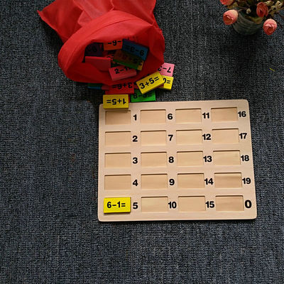 بلوک های دومینو Basswood 120pc Wooden Rally Building Montessori