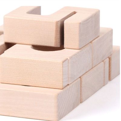 تعادل Jenga شماره های چوبی بلوک اسباب بازی 16 سانتی متر جامبو بلوک های چوبی