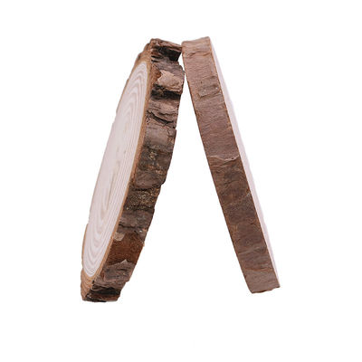 Bark Log 12cm صنایع دستی ناتمام چوب برش های چوب طبیعی