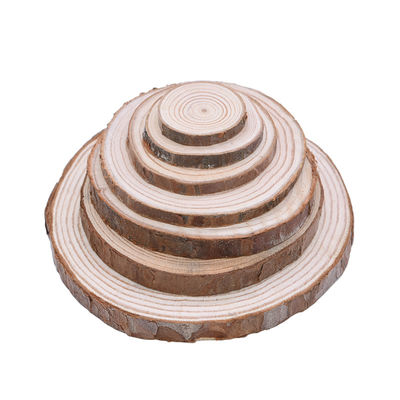Bark Log 12cm صنایع دستی ناتمام چوب برش های چوب طبیعی