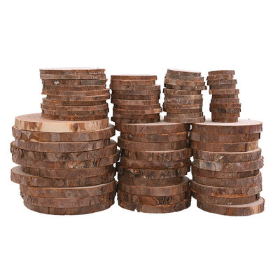 Bark Log 12cm صنایع دستی ناتمام چوب برش های چوب طبیعی