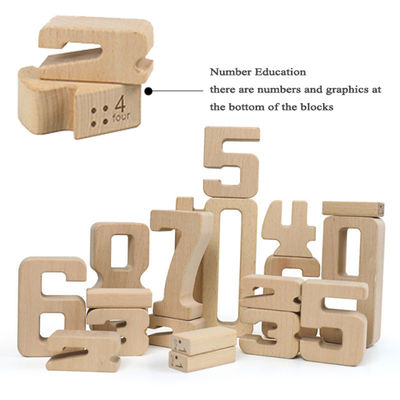 Jenga Games بلوک های ساختمانی چوبی شماره اسباب بازی مونته سوری