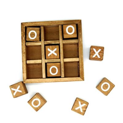 تعامل تعاملی والدین و کودک Wooden Game XO