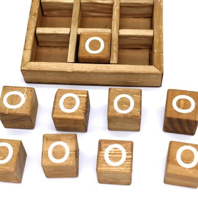 تعامل تعاملی والدین و کودک Wooden Game XO