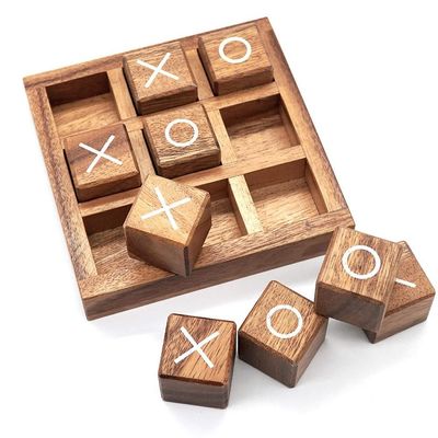 تعامل تعاملی والدین و کودک Wooden Game XO