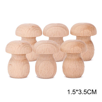 6 عدد اسباب بازی چوبی آموزشی Rainbow Stacker Montessori