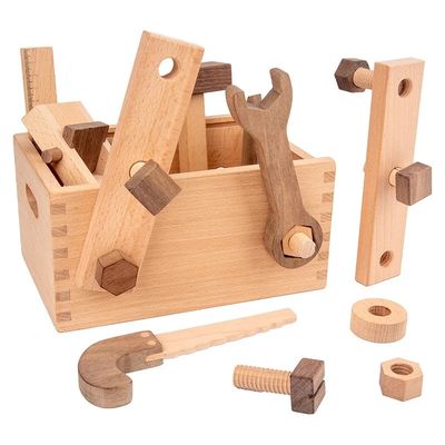 مجموعه ابزار تعمیرات چند منظوره چوبی Montessori برای پسران