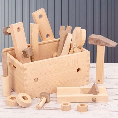 مجموعه ابزار تعمیرات چند منظوره چوبی Montessori برای پسران
