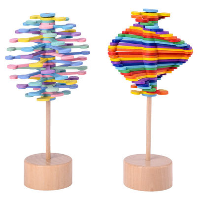 اسباب بازی های فشرده سازی چوبی Marca Dragon Color Montessori
