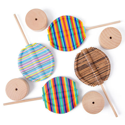 اسباب بازی های فشرده سازی چوبی Marca Dragon Color Montessori