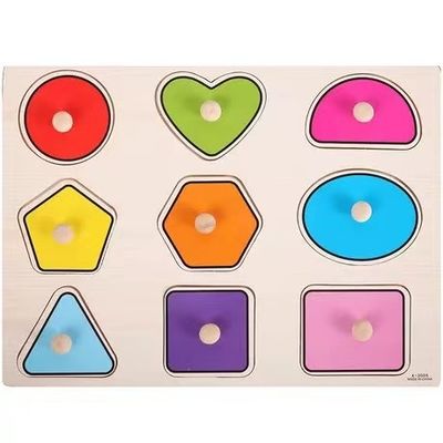 درک دست 3D اره منبت کاری اره مویی چوبی Montessori برای آموزش نوزادان